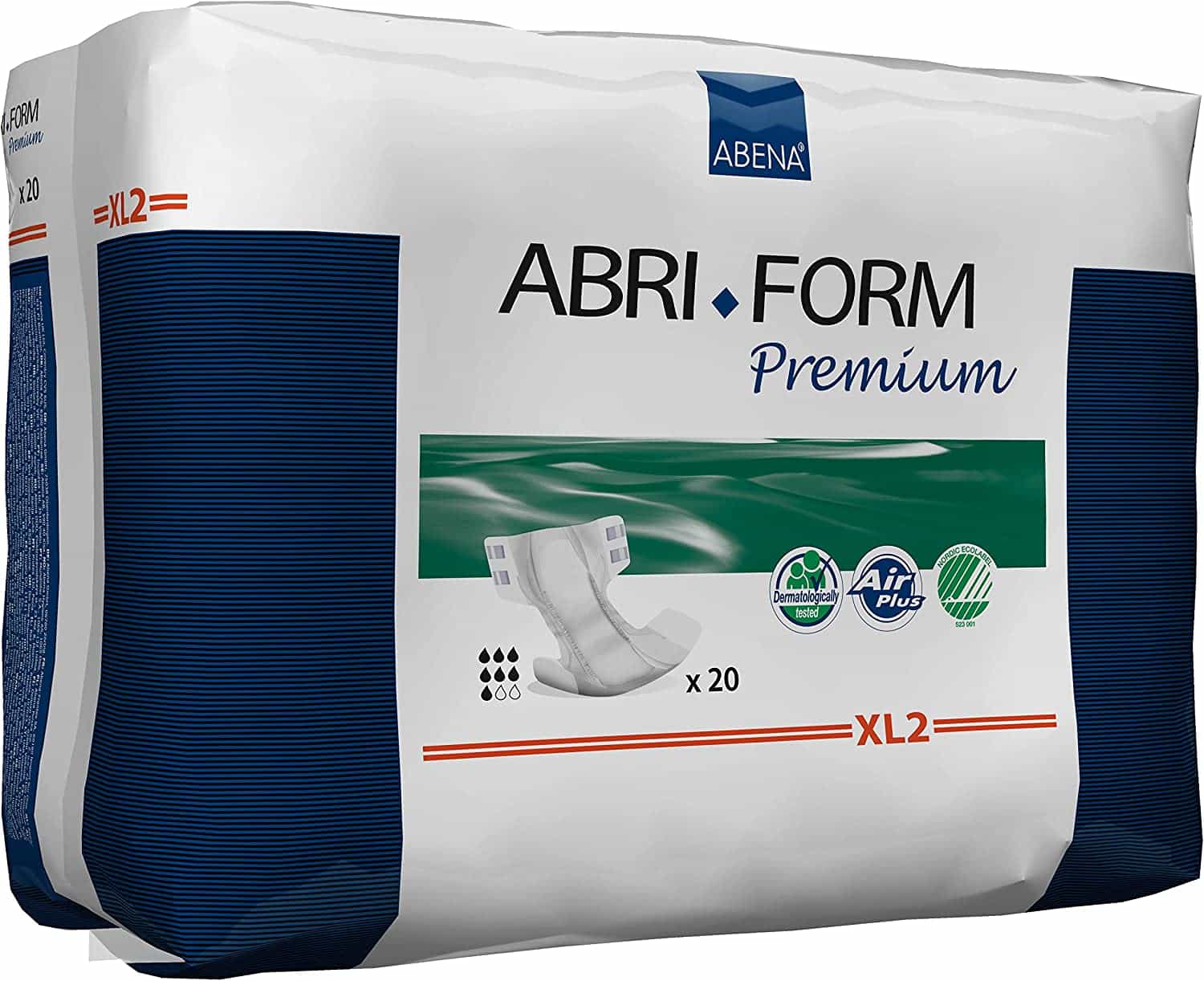 Abena AbriForm Premium Diapers with Tabs, XL2 Carewell