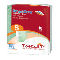 Tranquility SmartCore Disposable Adult Diapers with Tabs, Maximum