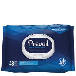 Prevail Wipes &amp; Adult Washcloths with Lotion