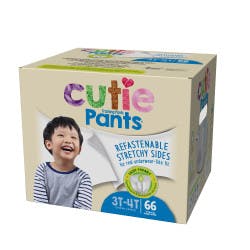 Cutie Pants Disposable Male Toddler Training Pants, Heavy