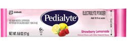 Pedialyte Electrolyte Powder, Strawberry Lemonaid Flavor, 17 Gram, Individual Packet