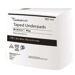Wings Specialty Disposable Underpad, Heavy Absorbency