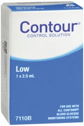 Bayer Contour Blood Glucose Control Solution, Low, 2.5 mL