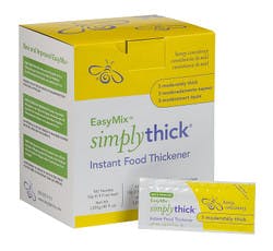 SimplyThick Easy Mix Instant Food Thickener, Packet, 12 gram, Unflavored