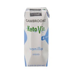 Cambrooke KetoVie Liquid Oral Supplement, Vanilla, 8.5 oz.