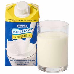 Hormel Thick &amp; Easy Thickened Dairy Beverage, Honey Consistency, Moderately Thick