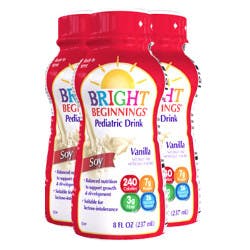 Bright Beginnings Pediatric Drink, Vanilla, 8 oz. Bottle