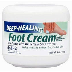 Pedifix Deep-Healing Foot Cream, 4 oz. Jar, Scented