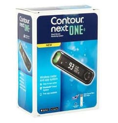 Contour Next ONE Blood Glucose Meter, 5 Second Results
