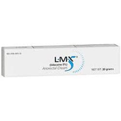 LMX 5 Anorectal Cream, Lidocaine 5%, .5 oz.