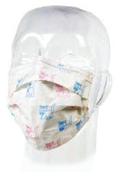Aspen Surgical Products Procedure Mask with Pleated Earloops