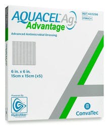 Aquacel Ag Advantage Advanced Antimicrobial Dressing