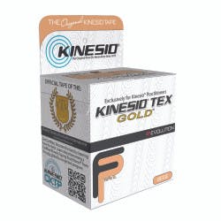 Kinesio Tex Gold FP Cotton Kinesiology Tape, 2 Inch x 5½ Yard, Beige