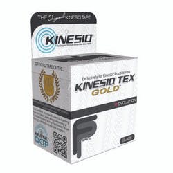 Kinesio Tex Gold Kinesiology Tape, 2 Inch x 5½ Yard, Black