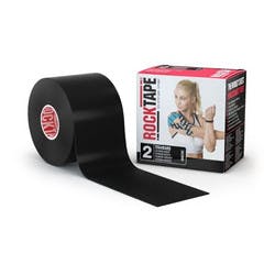 Rock Tape Kinesiology Tape, 2&quot; x 16.4', Black