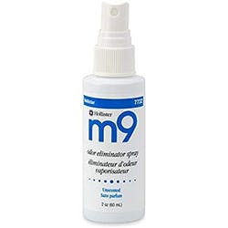 Hollister M9  Odor Eliminator Spray, Unscented, 2 oz.