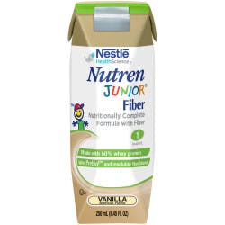 Nutren Junior Fiber Nutritionally Complete Formula, Vanilla, 8.45 oz.