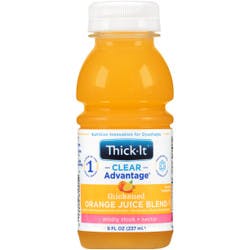 Thick-It Clear Advantage Thickened Orange Juice Blend, Mildly Thick, Nectar Consistency
