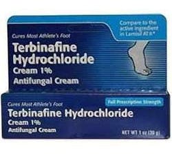 Taro Terbinafine Hydrochloride Antifungal Cream, 1% Strength, 1 oz.