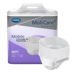MoliCare Premium Mobile Pull-Up Underwear, 8 Drops Heavy Absorbency
