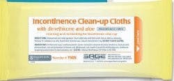 Sage Incontinence Clean-Up Cloths with Dimethicone and Aloe