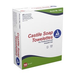 Dynarex Castile Soap Towelettes