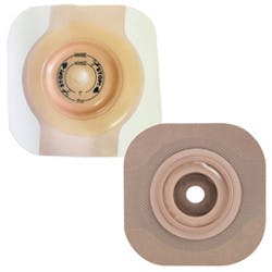 New Image Flat CeraPlus Skin Barrier, Extended Wear,  2.25&quot; Flange, 1.75&quot; Opening