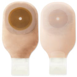 Hollister Premier One-Piece Drainable Transparent Ostomy Pouch, Trim to Fit, 12&quot;, Up to 2.5&quot; Stoma
