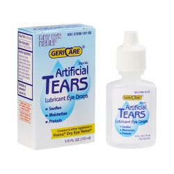 Geri-Care Artificial Tears Sterile Lubricant Eye Drops, 0.5 oz.