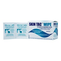 Skin Tac Wipe Adhesive Barrier Wipe
