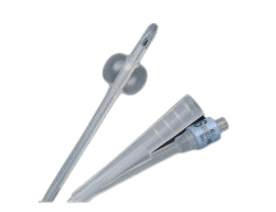 Bardia Silicone Foley Catheter, Silicone, 14 Fr., 5 cc