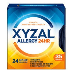 Xyzal Allergy 24 Hour Relief, 35 Tablets