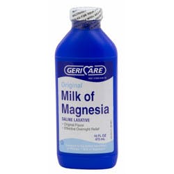 Geri-Care Milk Of Magnesia Saline Laxative, Original Flavor