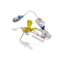 PowerLoc Safety Infusion Set, Without Y-injection site, 1&quot; Needle