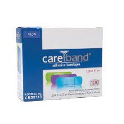 Careband Adhesive Bandages, .75 X 3&quot;