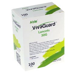 Able VivaGuard Lancets, 30G