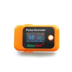 NatureSpirit Fingertip Pulse Oximeter,  Bluetooth Wireless, Telehealth Ready