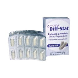 Nutricia Diff-Stat Prebiotic &amp; Probiotic Dietary Supplement, 60 Tablets