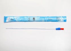 Cure Ultra Urethral Catheter, Male, Straight Tip, Lubricated PVC, 16&quot;