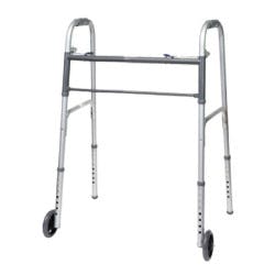 PMI ProBasics Bariatric Two-Button Walker with Wheels