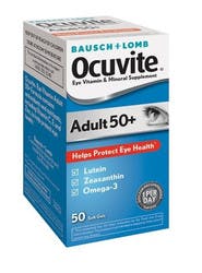Ocuvite Adult 50+ Multivitamin Supplement, 50 Tablets