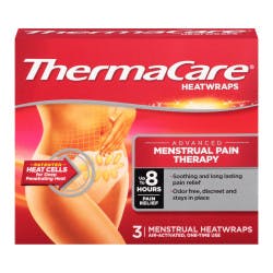 ThermaCare Heat Wraps, Advanced Menstrual Pain Therapy