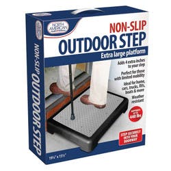 Jobar Non-Slip Outdoor Step, Extra Large Platform