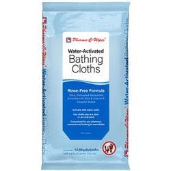 Pharma-C-Wipes Water-Activated Bathing Cloths