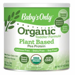 Baby's Only Organic Pea Protein Toddler Formula, 12.7 oz.