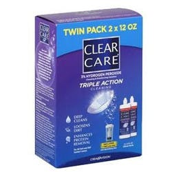 Clear Care Triple Action Cleaning and Disinfection Solution
