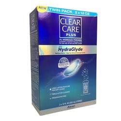 Clear Care Plus Cleaning and Disinfecting Solution With HydraGlyde