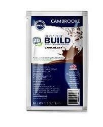 Cambrooke Glytactin Build 20/20 PKU Oral Supplement Powder, Chocolate, 1.2 oz.