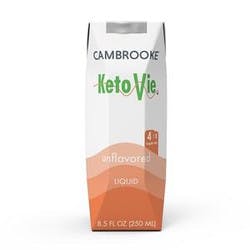 Cambrooke KetoVie 4:1 Ketogenic Oral Supplement, Unflavored, 8.5 oz.