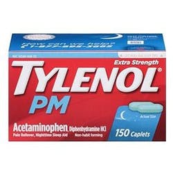 Tylenol PM Extra Strength Caplets, 150 Count